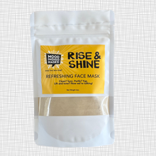 Refreshing and restorative rice powder and indian clay mask to tighen and firm skin with Turmeric