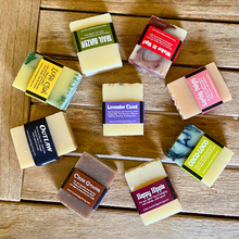 Travel size soaps - Handcrafted mini soap bars with rich lather and plant-based ingredients