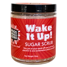 Sugar scrub for smoothe, soft skin. Cooling, tingly for an after-workout scrub down.