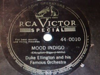 Mood Indigo recording by Duke Ellington and his Famous Orchestra