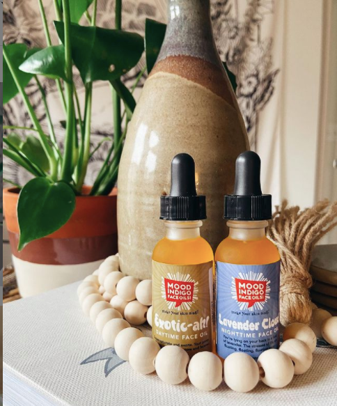 Mood Indigo face oils for winter skin