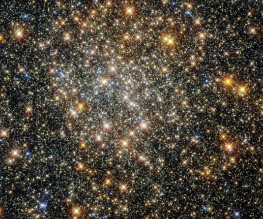 A constellation of stars symbolizing the timeline of existence juxtaposed with the swiftness of life's passage.