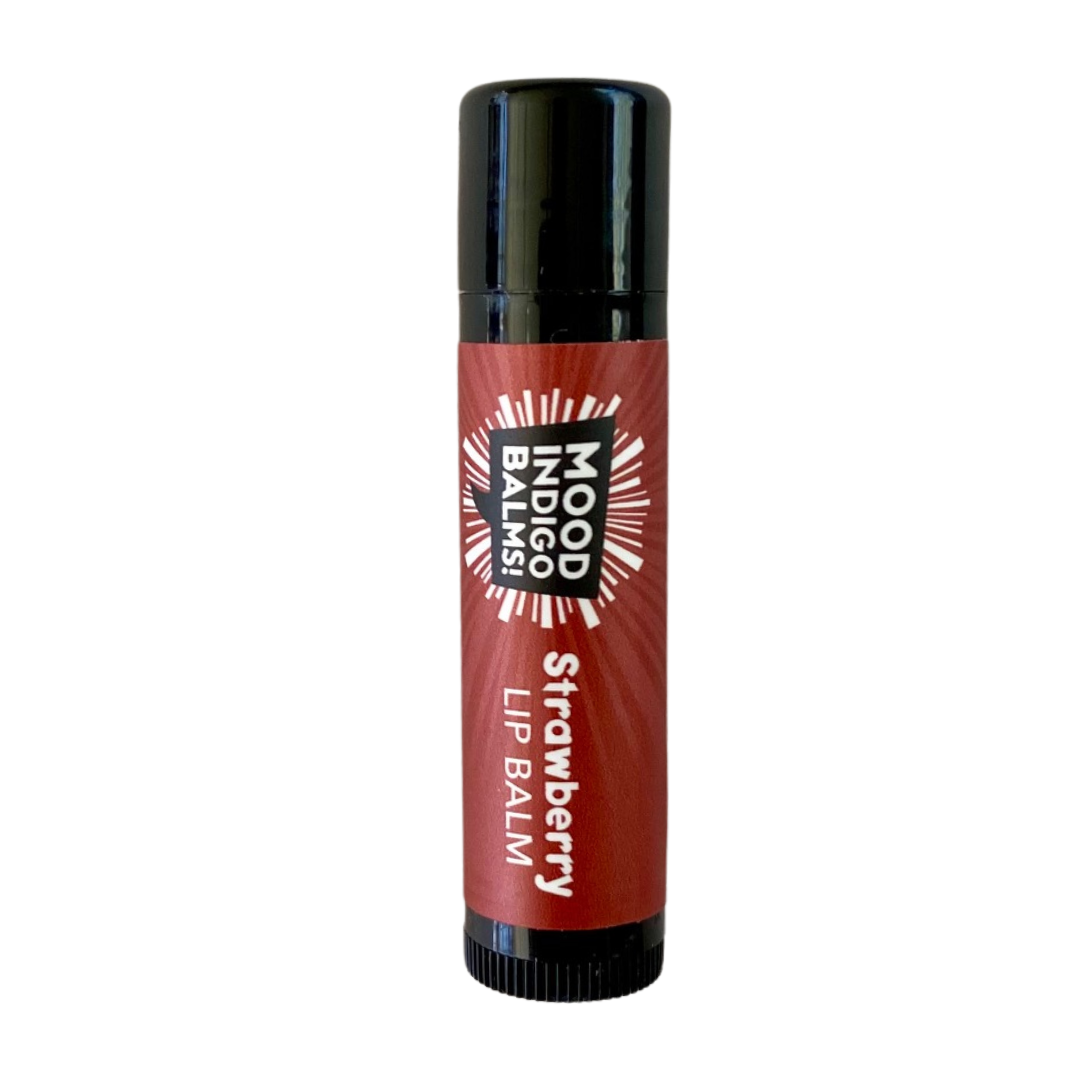 Strawberry Lip Balm for kissable lips