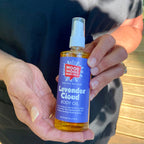 Relaxing Lavender body oil for dry and distressed skin.