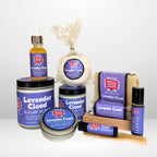 Lavender Gift Set — 10-Piece Natural Skincare Collection | Relax & Restore
