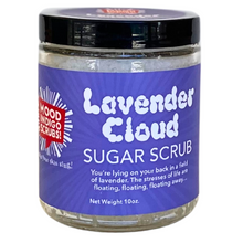 Lavender scrub for soft skin. Soothing and calming for sensitive skin

