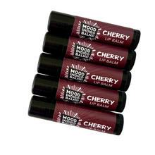 Natural Lip Balm. Natural Lip Balm Mood Indigo Cherry Lip Balm for soft, hydrated, kissable lips
