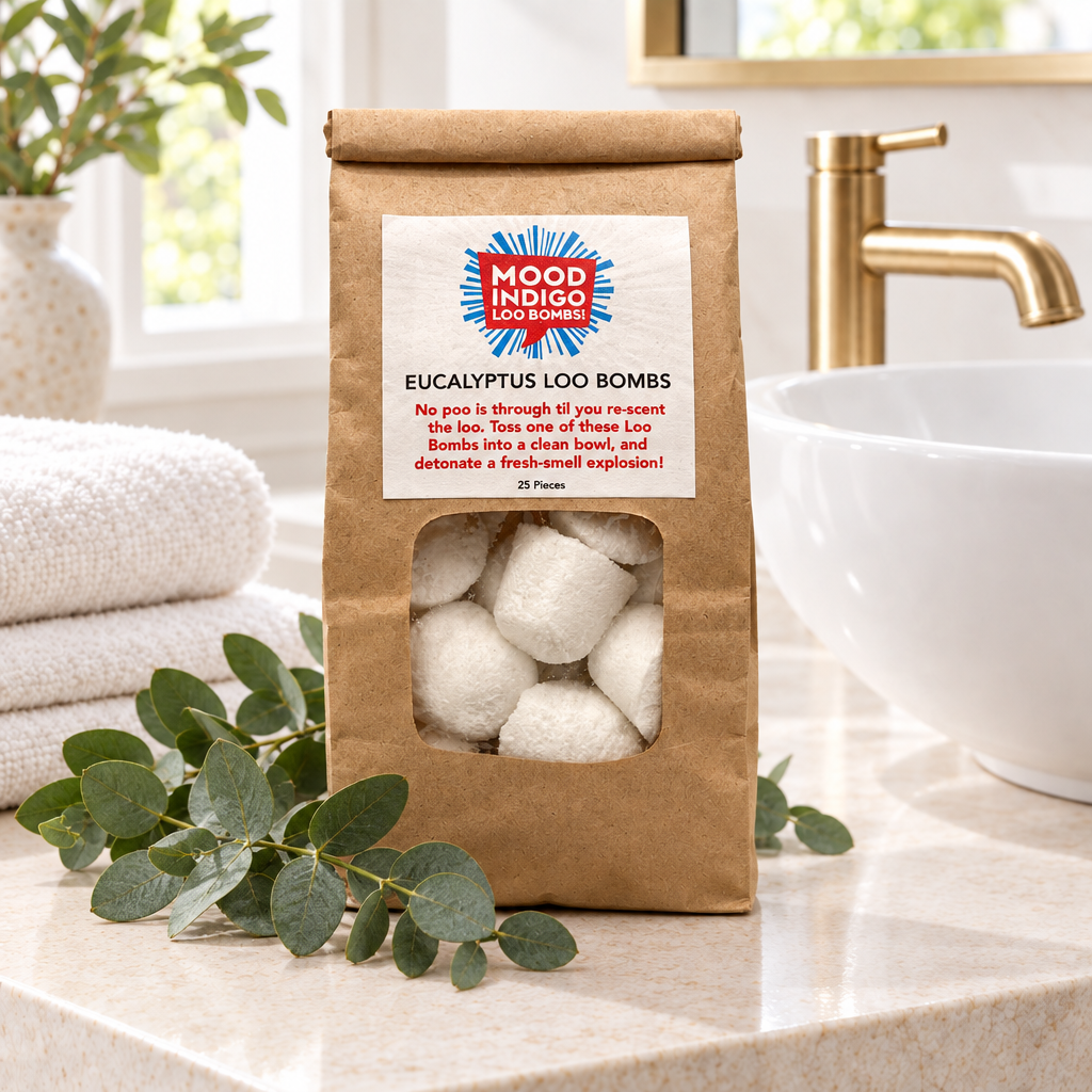 Eucalyptus Loo Bombs | Natural Toilet Bombs — 25 Pack – Mood