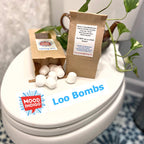 Peppermint Loo Bombs | Natural Toilet Bombs — 25 Pack